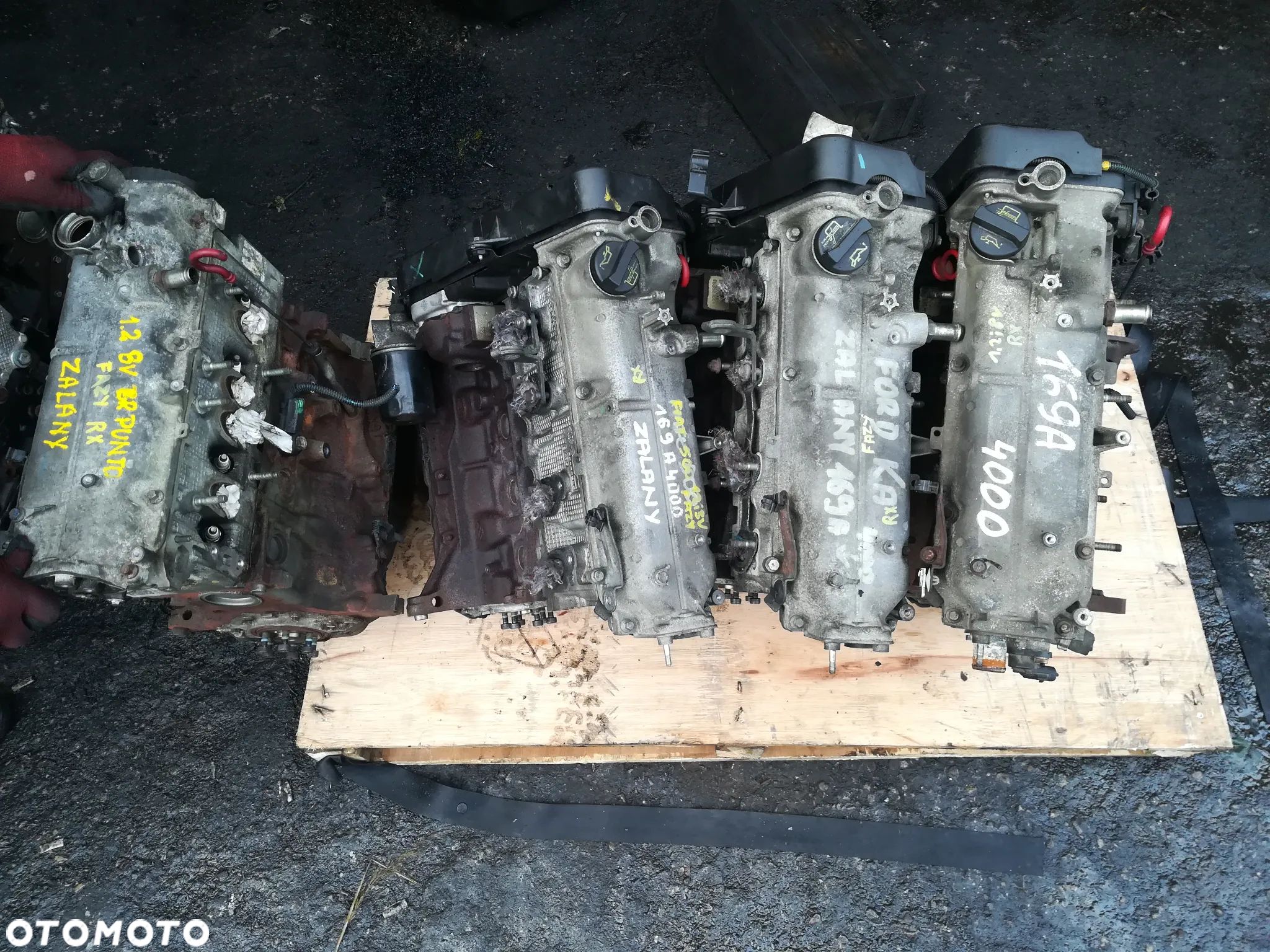 SILNIK BLOK SILNIKA 1.2i 8V 169A4000 FIAT PANDA II, FIAT GRANDE PUNTO - 1