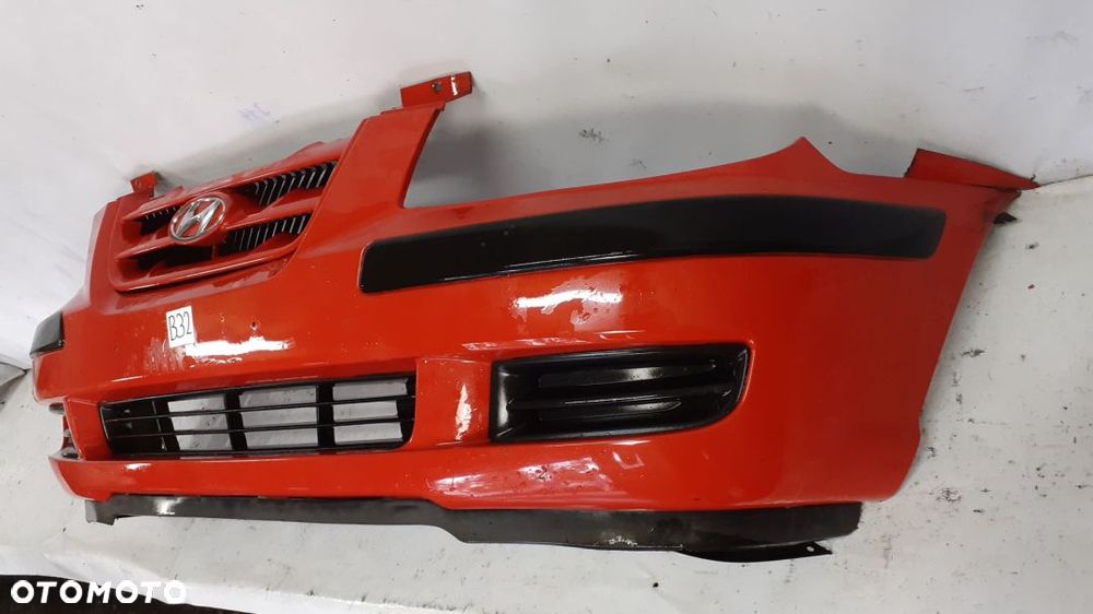 ^ ZDERZAK PRZÓD PRZEDNI DO HYUNDAI MATRIX CZERWONY HL - 3