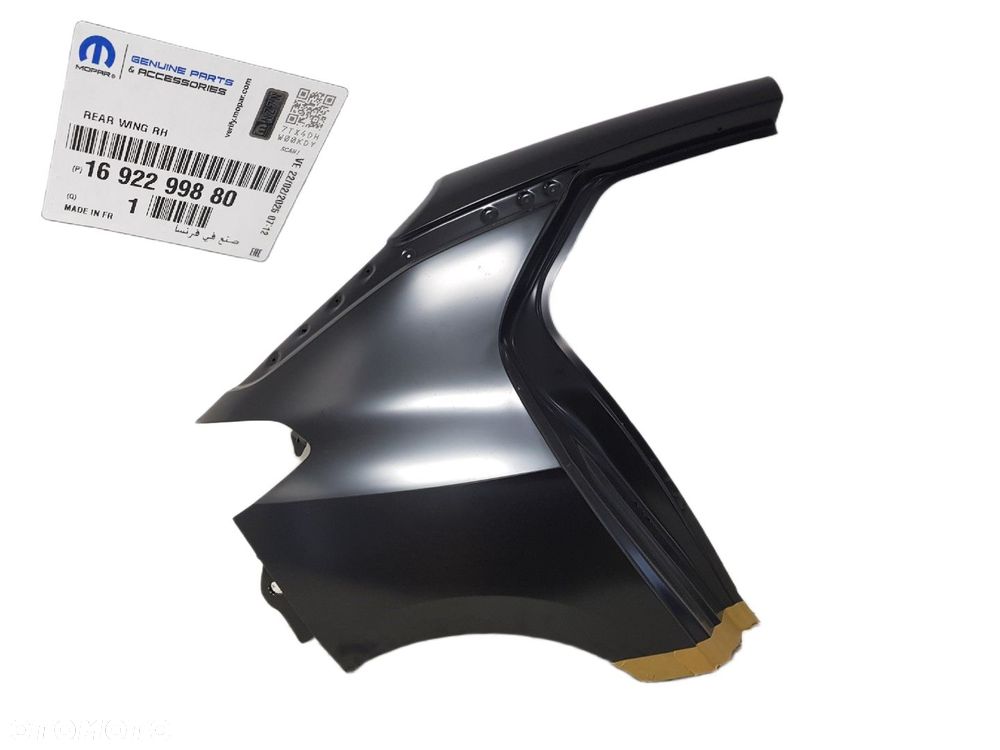 FABRYCZNIE NOWY ORYGINALNY PRAWY TYLNY BŁOTNIK OPEL CORSA F 19-25 1692299880 PRAWA TYŁ - 1