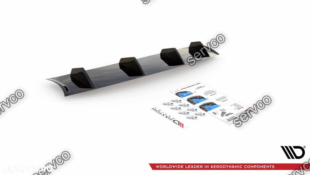 Difuzor bara spate Porsche Panamera Turbo 97013-16 v2 - Maxton Design - 7