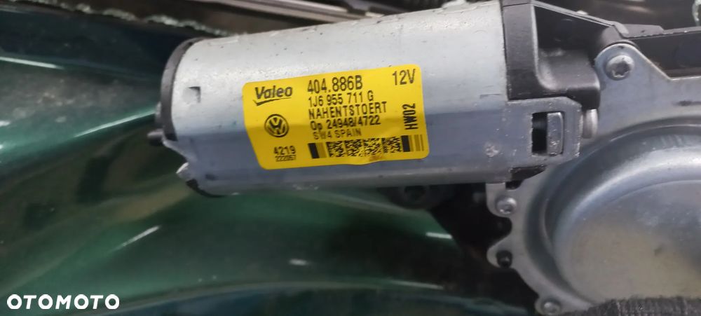 SKODA VW 1J6955711G SILNIK WYCIERACZKI TYLNEJ poznan