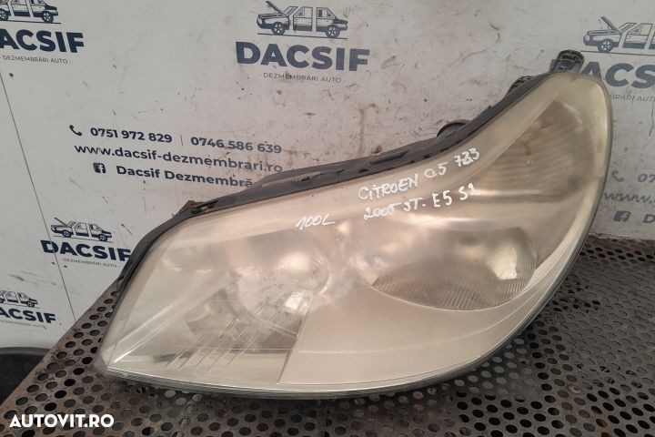 Far stanga 9650055980 Citroen C5 1 [facelift] [2004 - 2008] Liftback - 3