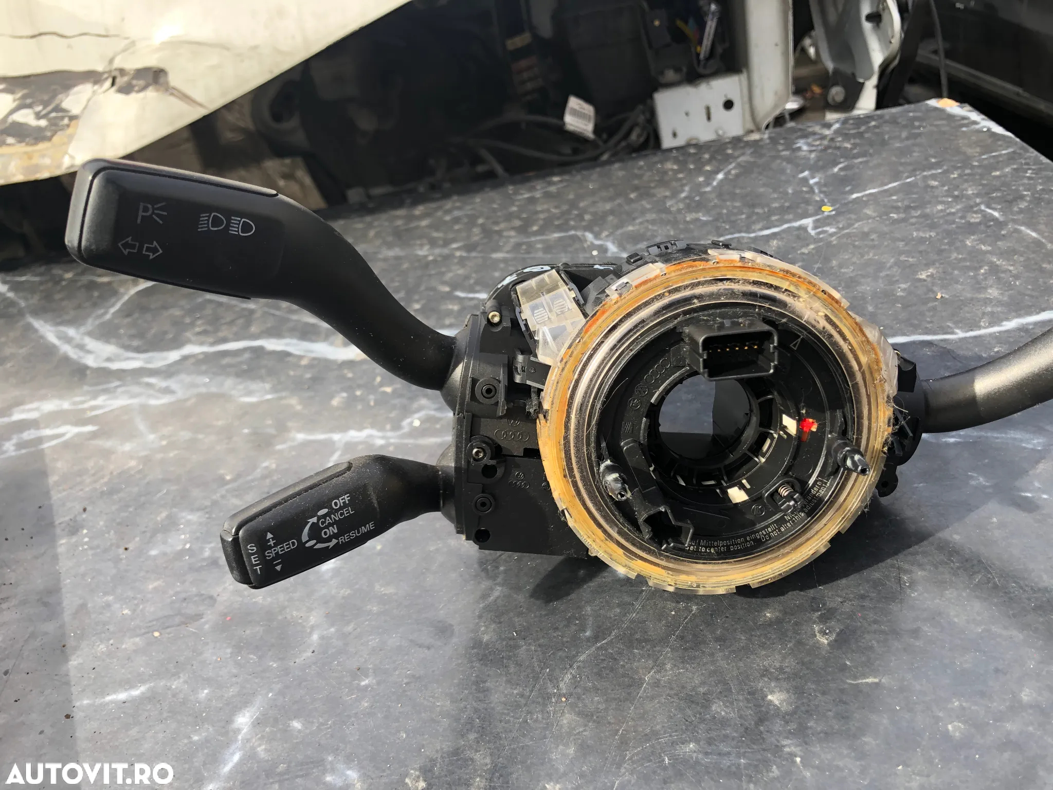 Bloc manete spira volan cu pilot Audi A4 B7 - 5