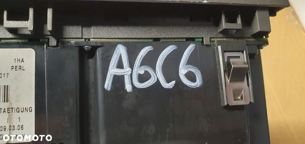 Panel nawiewu klimatyzacji klimatronic Audi A6 C6 4F1820043N 4F0910043 - 8