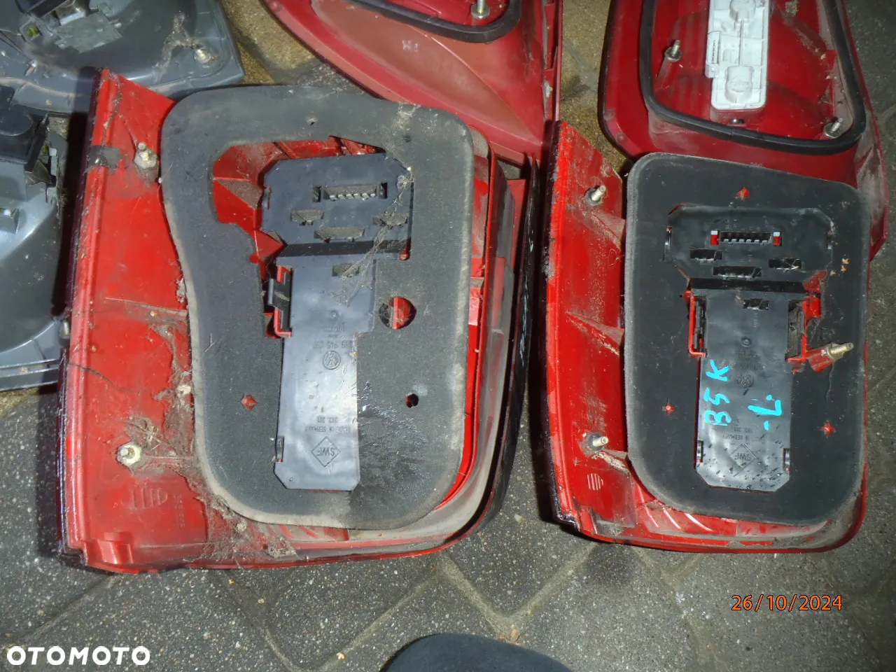 wkład listwa żarówek oprawka żarówki lampa z lampy tył tylnej passat b5 octavia fabia golf IV nie wypalone styki - 21
