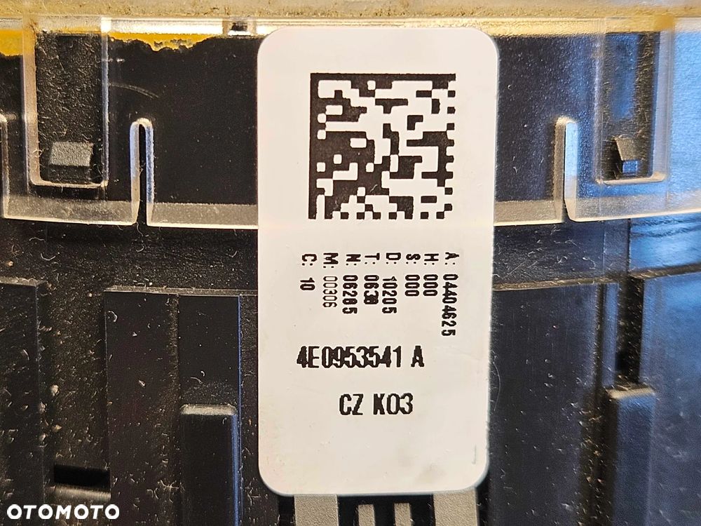 Tasma 4E0953541A Zwijak Kierownicy Czujnik Skretu Airbag Audi A4 B7 A6 C6 Seat Exeo. - 7