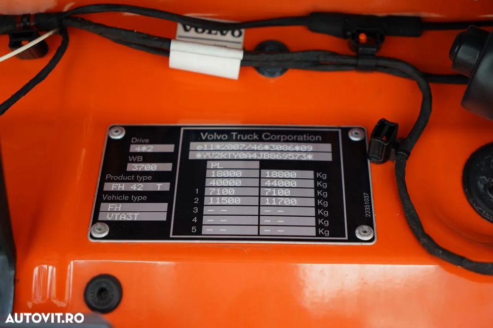 Volvo FH 460 / JANTE DIN ALIAJ / EURO 6 - 38