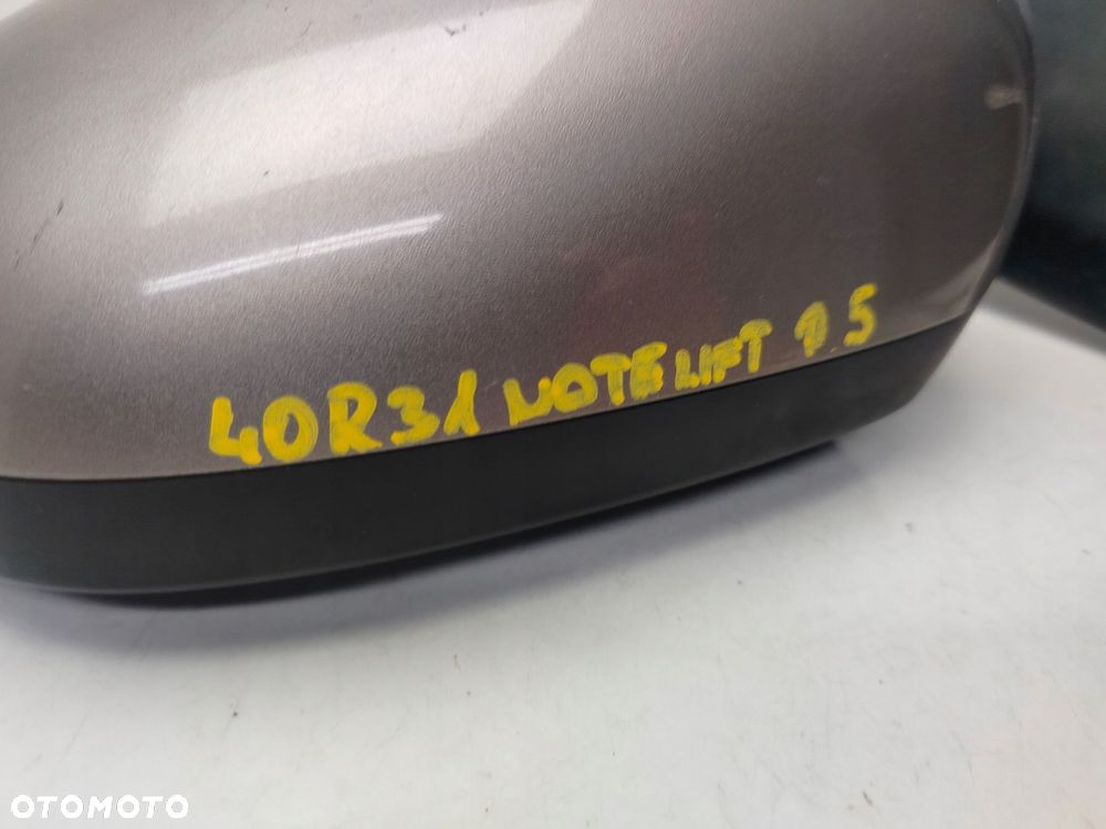 nissan note e11 06r- lusterko prawe zewnętrzne 5 pinów c30 - 2