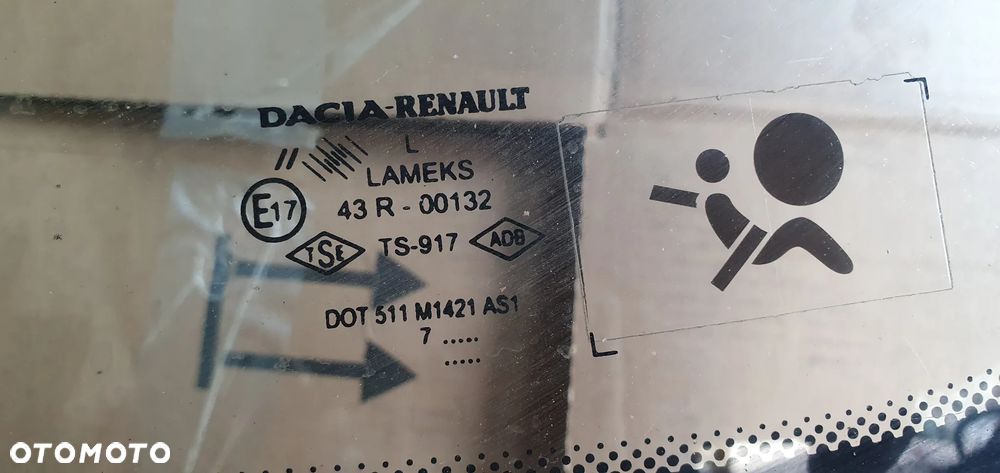 Szyba czołowa przód przednia Dacia Logan AS1 07r - 5
