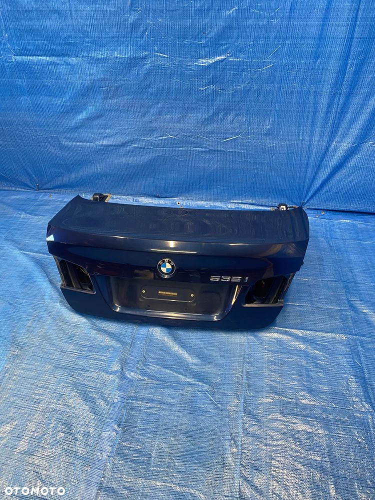 KLAPA BAGAŻNIKA TYŁ TYLNA SEDAN NIEBIESKA A76 TIEFSEEBLAU BMW F10 PRZEDLIFT - 1