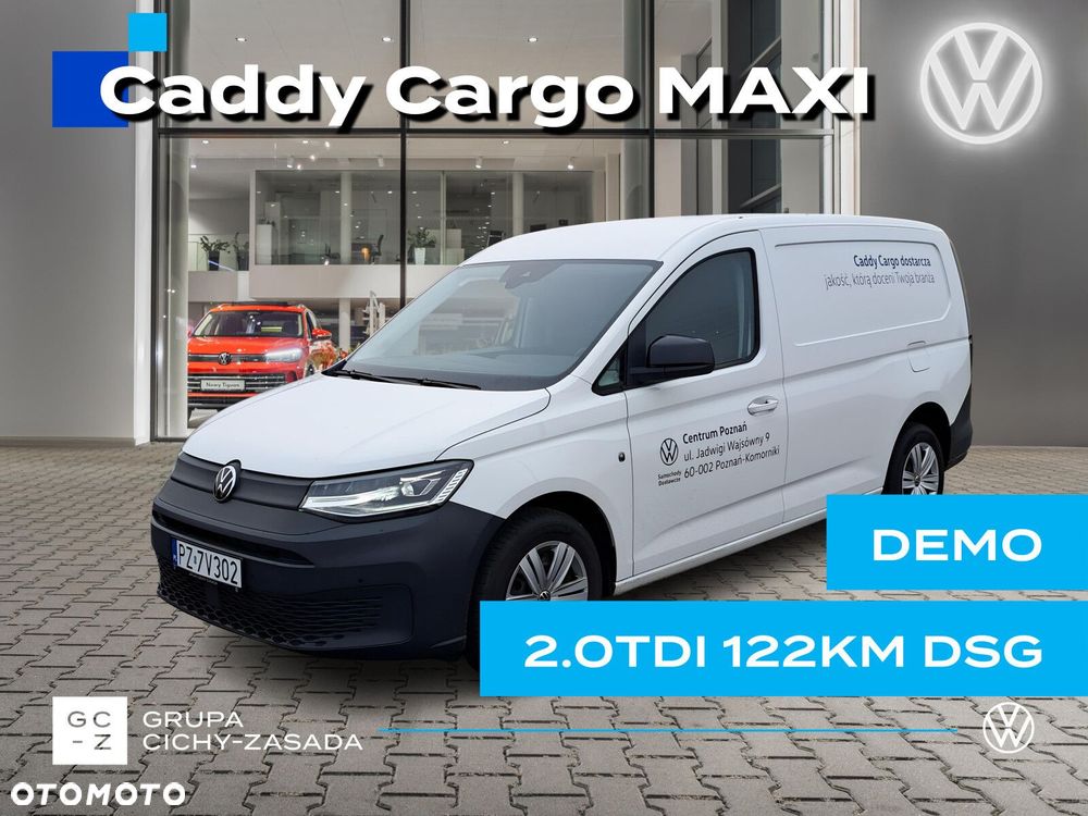Volkswagen Caddy Maxi Cargo;    2,0 l TDI EU6 SCR 122 KM / skrzynia biegów: automatyczna DSG, 7-biegowa rozstaw osi: 2970 mm   Rozsz. L27 - 2