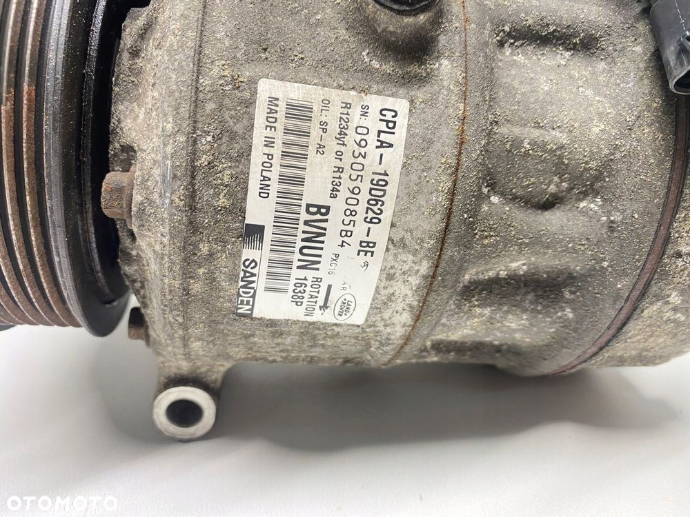 KOMPRESOR KLIMATYZACJI RANGE ROVER EVOQUE 2.0 D 11-18 CPLA-19D629-BE - 3