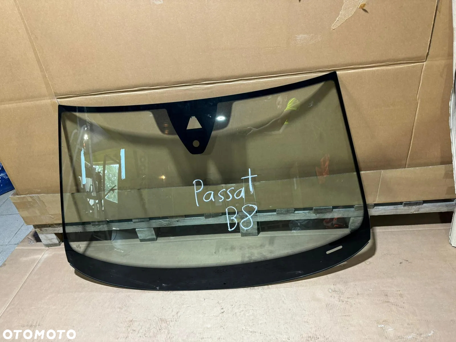 VW PASSAT B8 SZYBA PRZEDNIA CZOŁOWA PODGRZEWANA GRZANA CZUJNIK SENSOR ORYGINAŁ 22 R 2022 ROK 21 2021 2020 R 20 R NOWA! - 5
