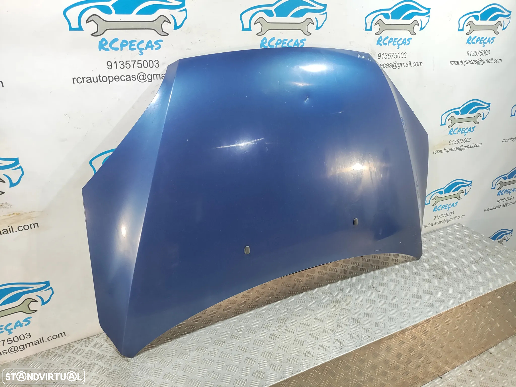 FRENTE COMPLETA FORD FOCUS 2 II MK2 FASE 1 CAPOT PARACHOQUES GUARDA-LAMAS OTICAS RADIADOR VENTILADOR FRENTE FIBRA REFORÇO - 15