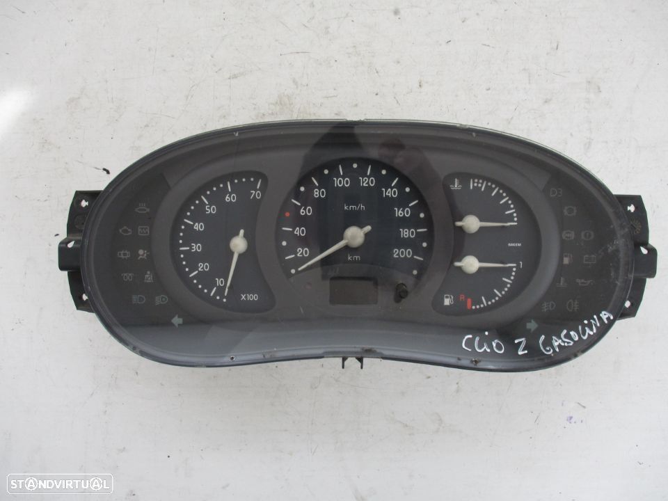 Quadrante Renault Clio 2 Gasolina - 1