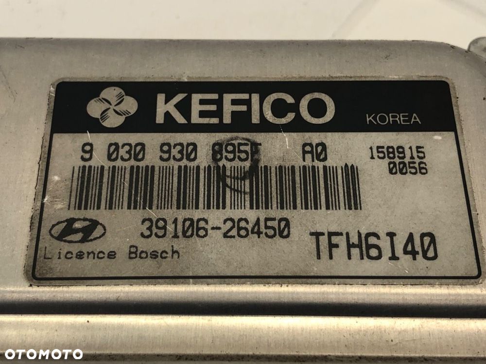 KOMPUTER SILNIKA  HYUNDAI GETZ (TB) 2001 - 2011 1.4 i 71 kW [97 KM] benzyna 2005 - 2010 39106-26450 - 4