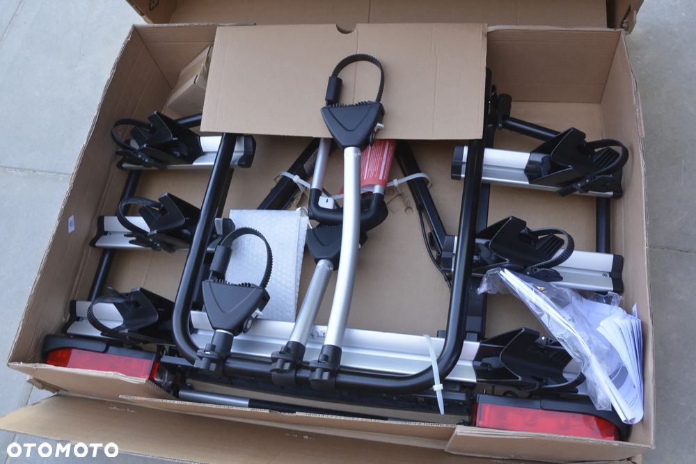 Bagażnik rowerowy na hak na 3 rowery platforma Atera Strada Sport M3 Black - 2