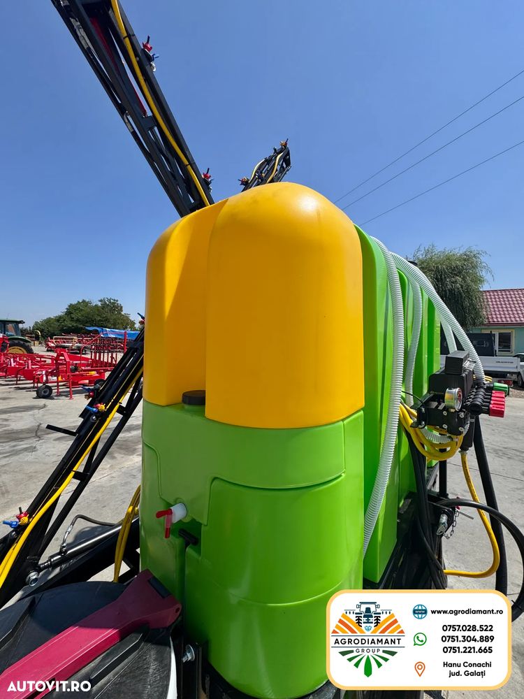 Alta DEMAROL SHOGUN 1200L Erbicidator Full Hidraulic + Electro-Distribuitor - 19