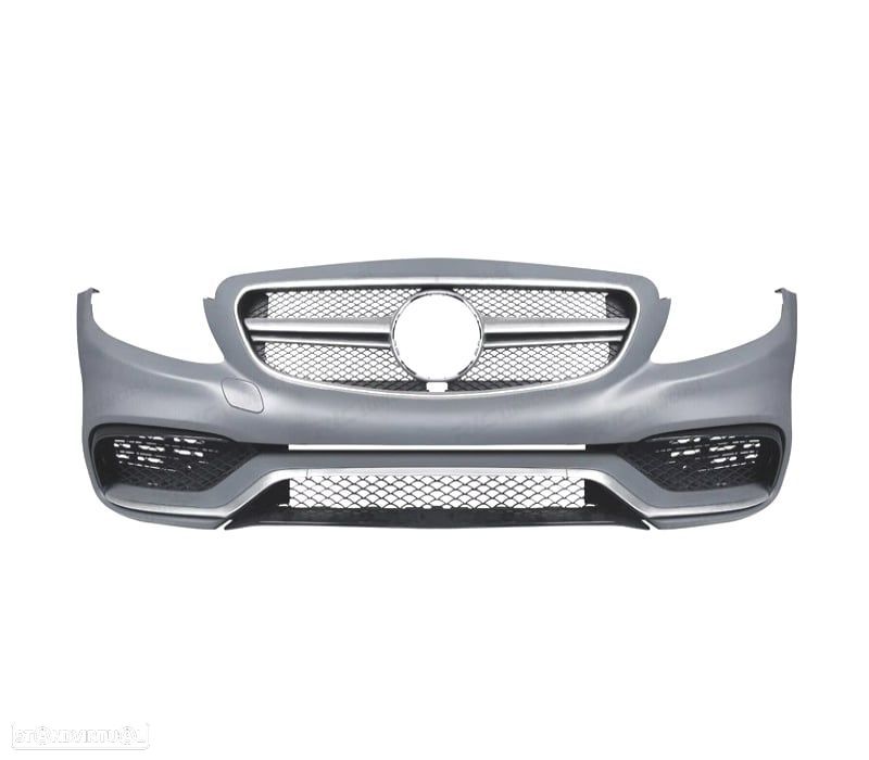 PÁRA-CHOQUES FRONTAL MERCEDES CLASE C W205 14-18 LOOK AMG + GRELHA - 2