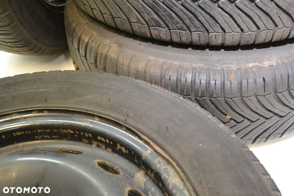 RENAULT KANGOO 1 KOŁA FELGI 4X100 ET36 MICHELIN 175/65R14 185/60R14 20 22R - 6