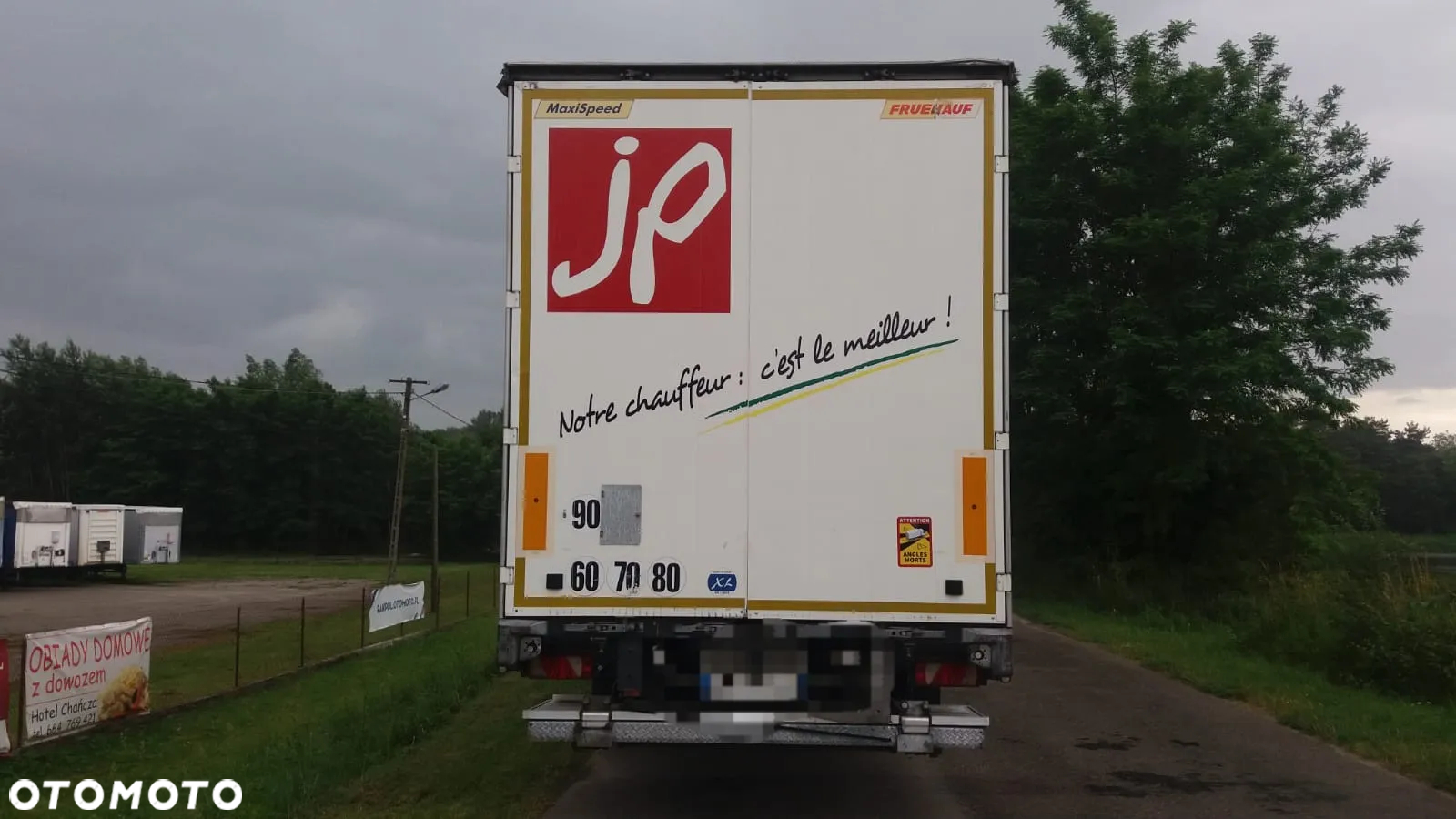 Fruehauf Firanka/ mocna podłoga/ winda / oś podnoszona - 7