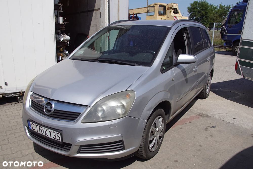 Auto na części - Opel Zafira B 1.8 16V 140 KM Z18XER F17 Z157 2006R Silnik Skrzynia Drzwi Maska Błotnik Zderzak Klapa Lampa Lusterko Klamka Szyba Deska Kokpit Sterownik Moduł Czujnik Licznik Wyświetlacz Panel Kierownica - 1