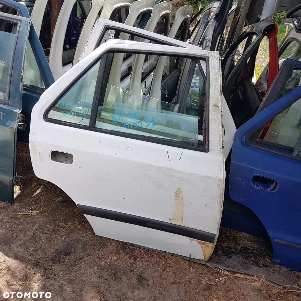 drzwi szyba zamek podnośnik szyby skoda felicia tył - 12