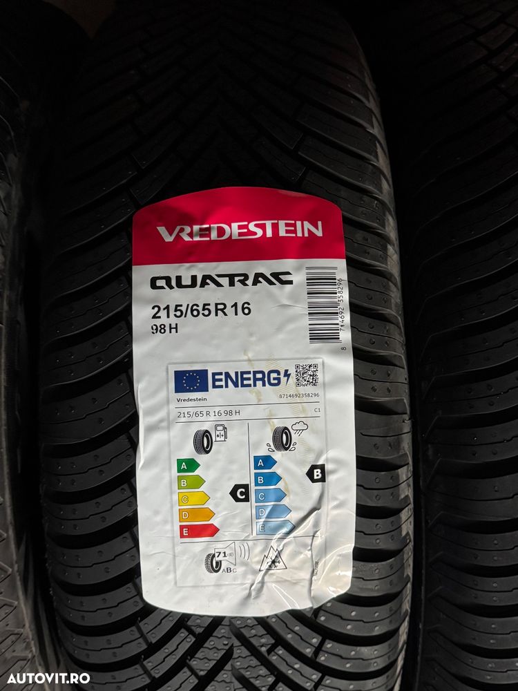 Vând 4 anvelope 215/65/16 vredestein allseason noi - 2