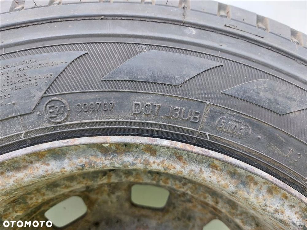 Koło stalowe FELGA OPONA 1 SZT VW TRANSPORTER T4 1992-2003 15 5X112 ET 55 - 6