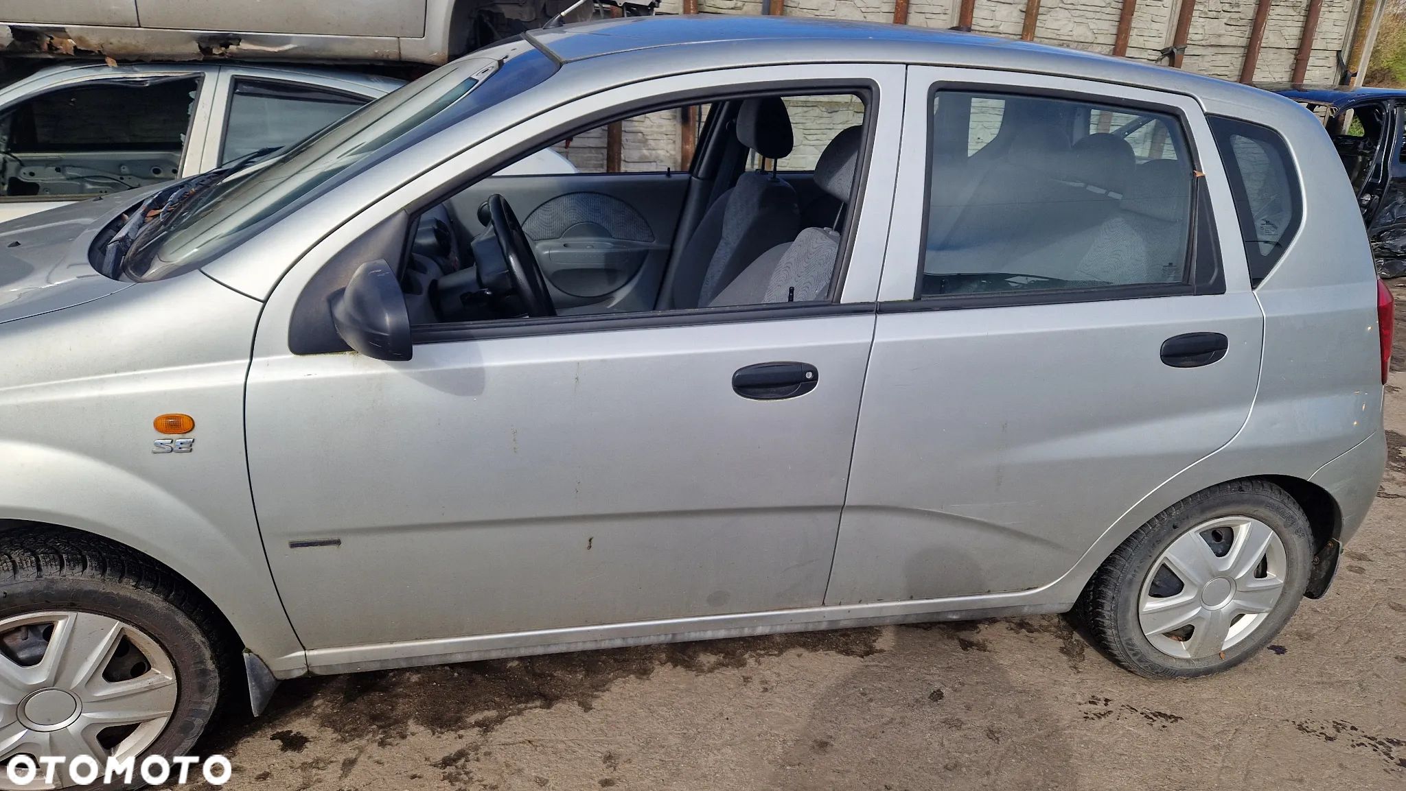 CHEVROLET AVEO DRZWI LEWY PRZÓD 95U - 1