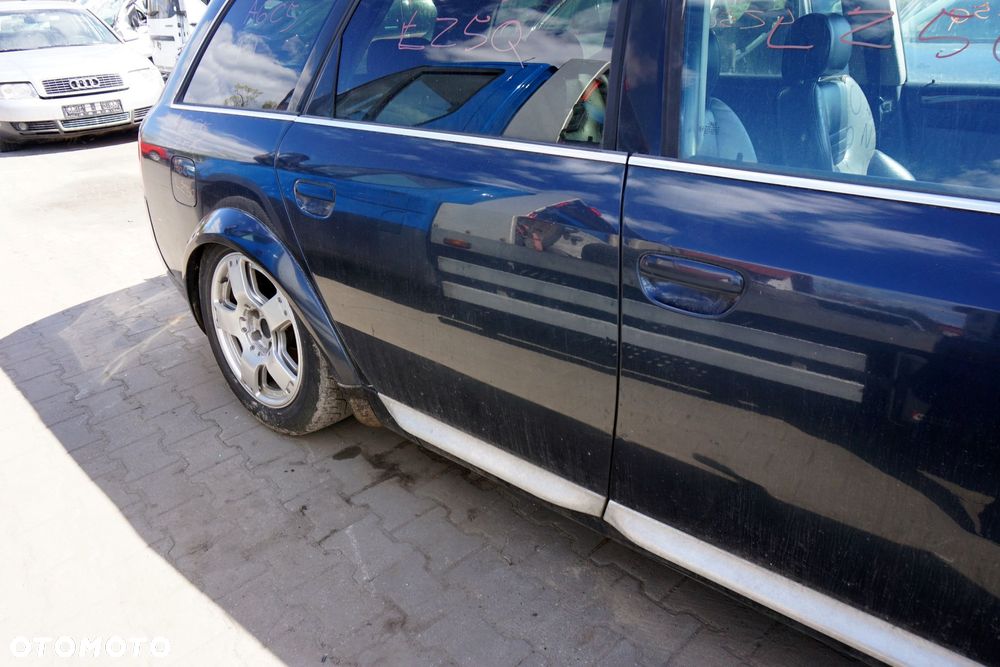 DRZWI TYLNE PRAWE A6 C5 LIFT KOMBI LZ5Q  GRANATOWY AUDI 2001-2004 - 2