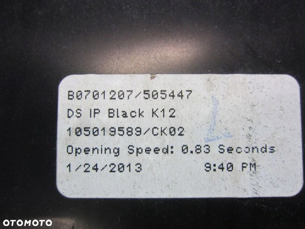 BMW X3 F25 F26 SCHOWEK PO STRONIE KIEROWCY 9212921 - 6