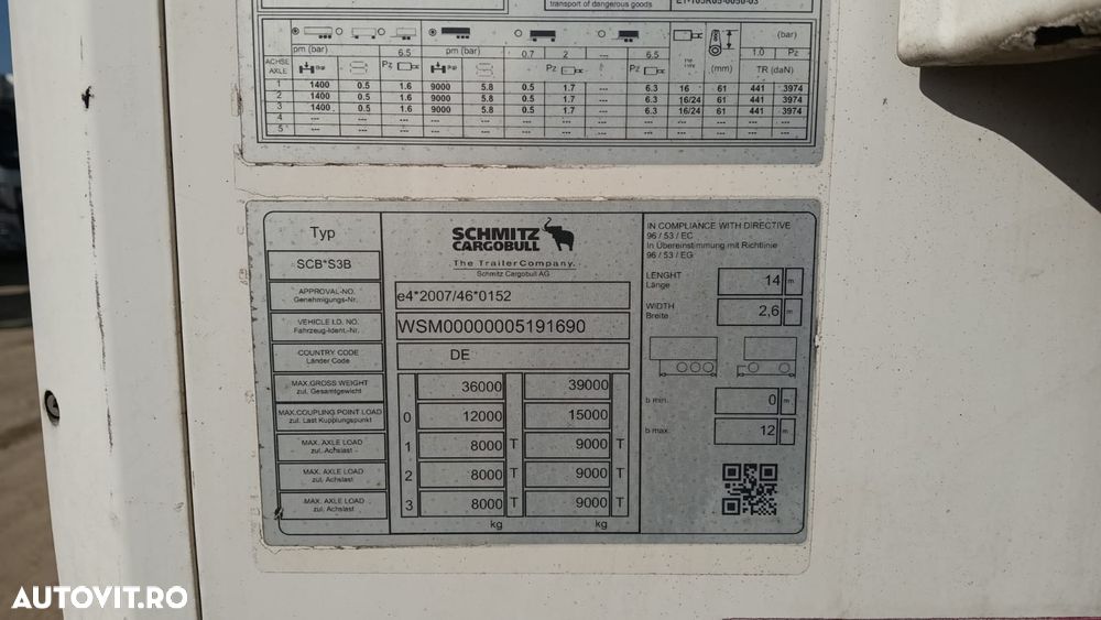Schmitz Cargobull SCB S3B - 16