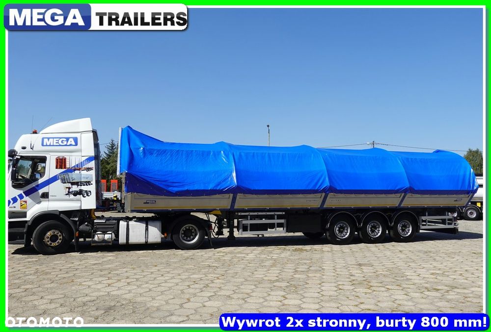 Mega 25 m³ wywrotka - platforma, 2-stronna, HARDOX 450 !!! - 6