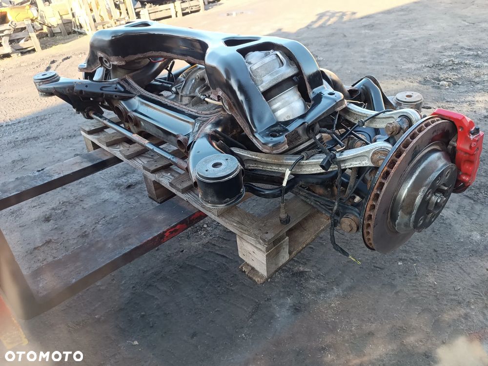 PORSCHE CAYENNE TURBO S GTS 4.5 V8 Sanik Wózek ZAWIESZENIE Tylne Tył KOMPLETNE DYFER MIECHY ZACISKI - 28