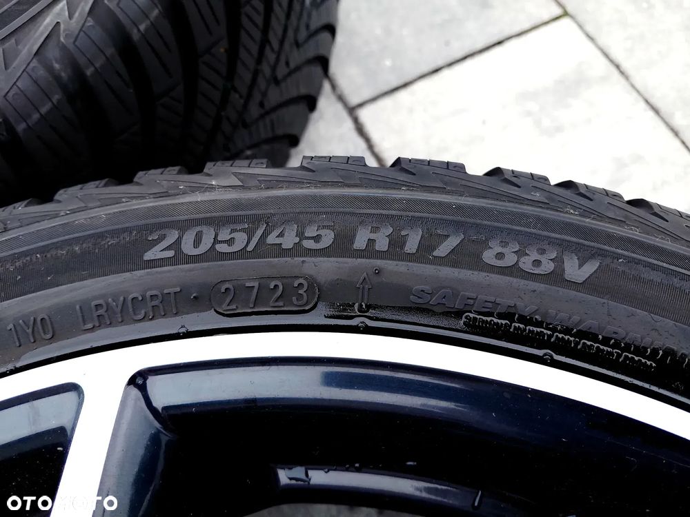 FELGI Z OPONAMI KOŁA ALUMINIOWE PEUGEOT 207 CITROEN R17 4X108 ET25 65,1 mm OPONY KUMHO SOLUS 4S 205/45 R17 2023r NR44 - 6