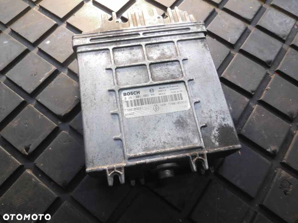 Sterownik Renault 0281001809 7700109621 1.9 DTI POSIADAM 2 SZT - 3