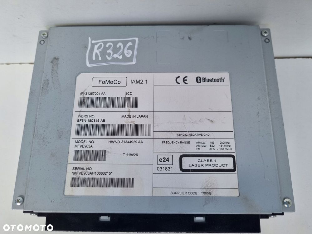 RADIO Volvo V60 I S60 II V40 II CZYTNIK NAWIGACJI 31357004 31357004AA - 15