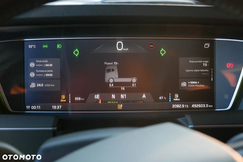 Volvo FH 460 EURO6 FH4 FH5 FULL OPCJA 21R ALU TV PODWÓJNE SZYBY NAVI KAMERA SKÓRA ELEKTRYCZNY OBRACANY FOTEL - 16