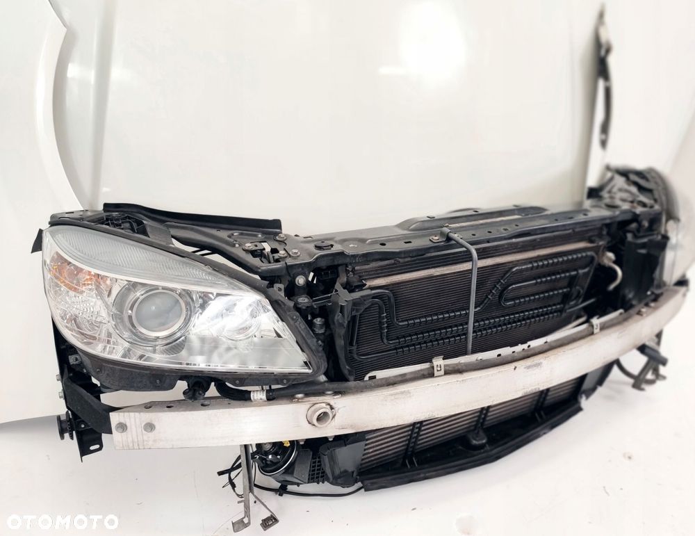 MERCEDES C W204 ZDERZAK AMG MASKA BŁOTNIK LAMPY BI XENON PAS CHŁODNICE - 11