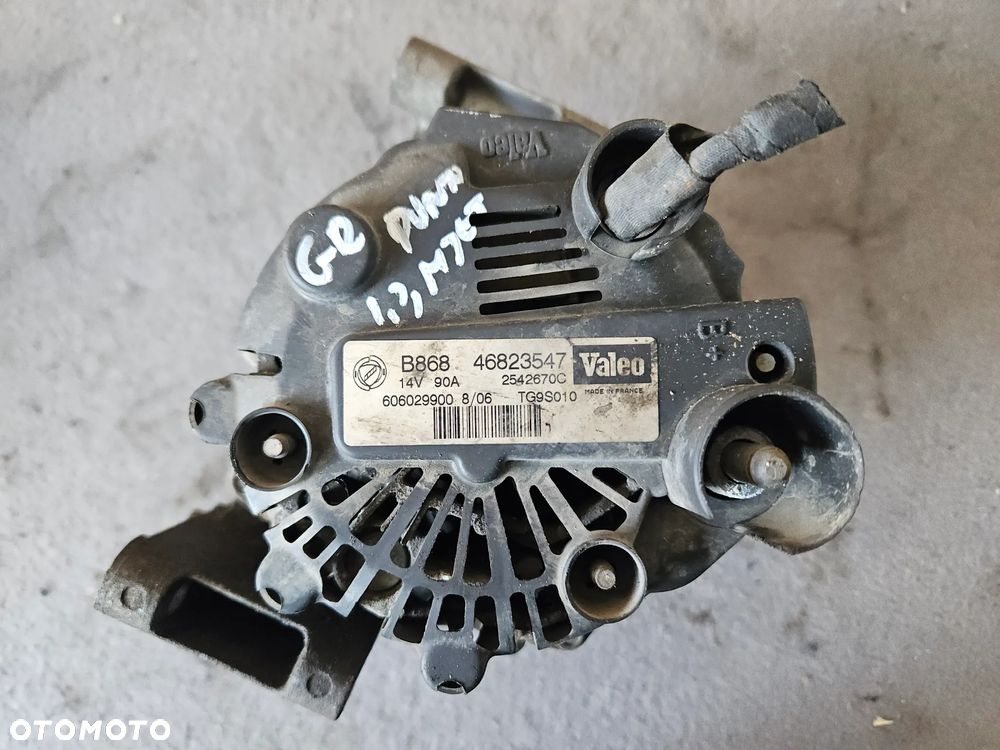 Alternator rozrusznik Fiat Grande PUNTO 1,3 M-Jet 55kW 75KM 2006r 46823547 55204116 - 3