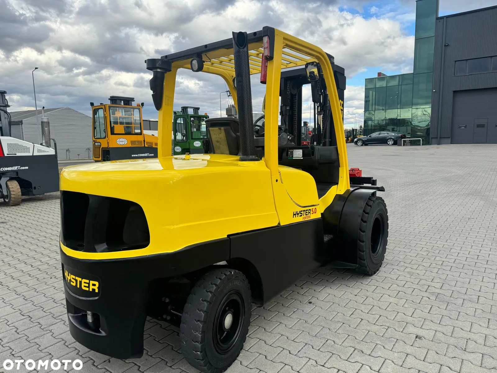 Hyster 5.5 FT // Diesel // 5000 kg //Triplex //Wersja kontenerowa - 8