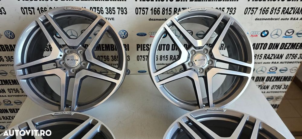 Jante AMG R20 Mercedes S-Class W221 CL W216 S63 S65 AMG 2 Latimi Noi Noute A2214013102 A2214013202 - 2