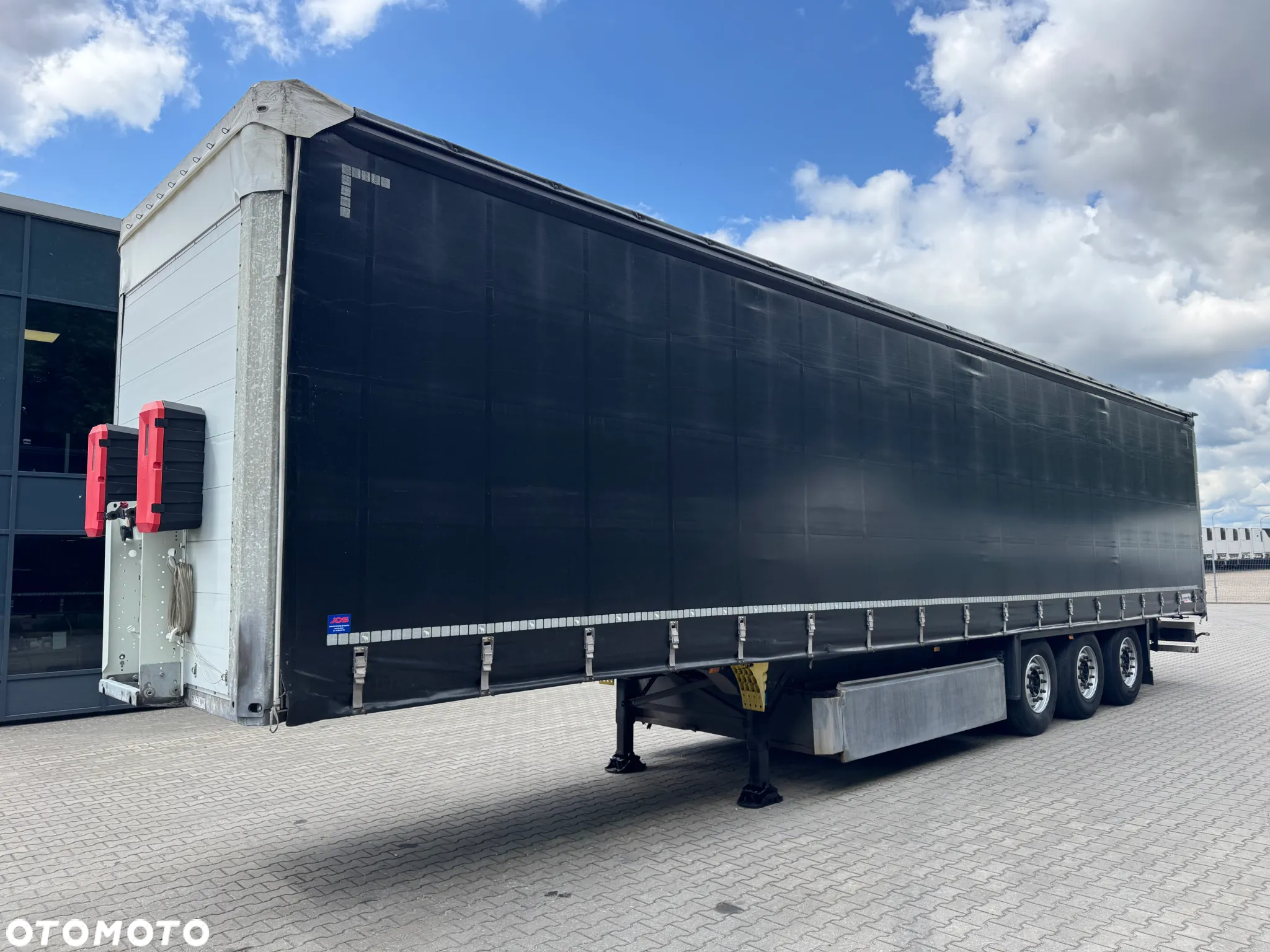 Schmitz Cargobull Firanka, Kosz na PALETY, oś podnoszona!! - 8
