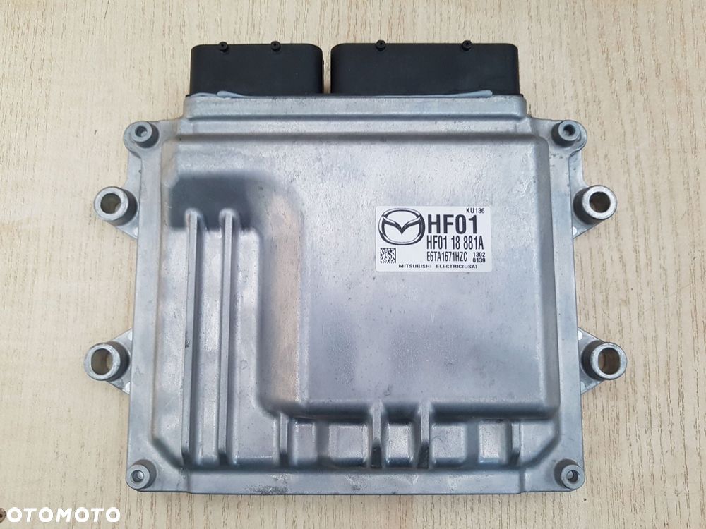 mazda cx-30 cx30 moduł ecu sterownik komputer silnika hf01-18-881a hf01 - 1