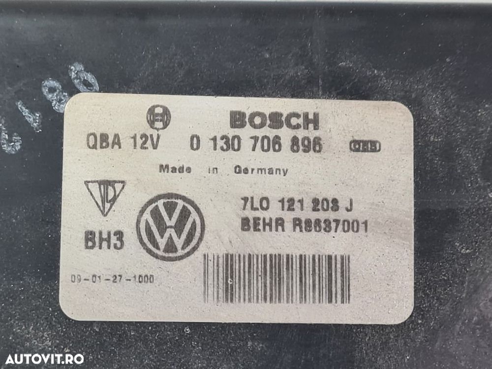 Electroventilator Porsche Cayenne Facelift 3.0 D 2007 - 2010 240CP Automata (1060) ... - 3