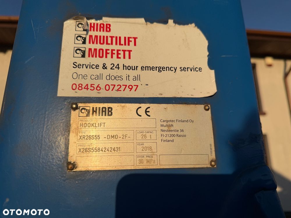 Volvo Urządzenie hakowe Hiab Multilift 26 t - 4