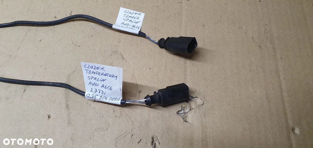 Czujnik temperatury spalin sonda Audi A6 C6 2.7 TDI 038906088A - 2