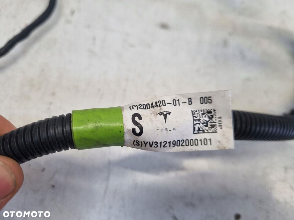 tesla model s instalacja wiązka czujników pdc przód przednia - 4