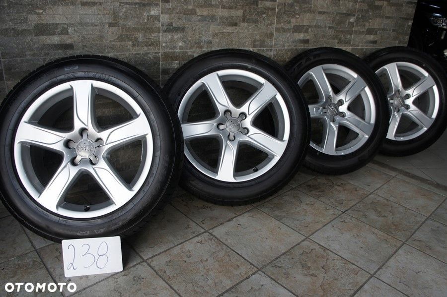 NR 238 Koła Lato Alufelgi AUDI A6 Allroad 235/55/18 Goodyear 7,31mm - 1